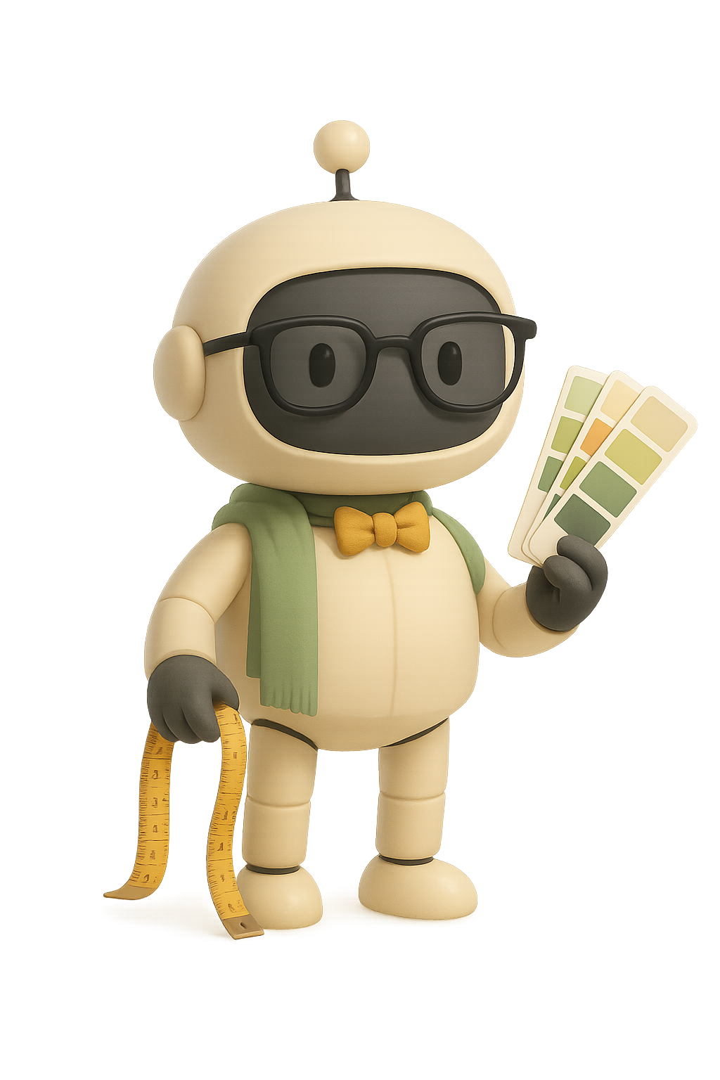 Fashion Robot · Ligne Studio AI mascot